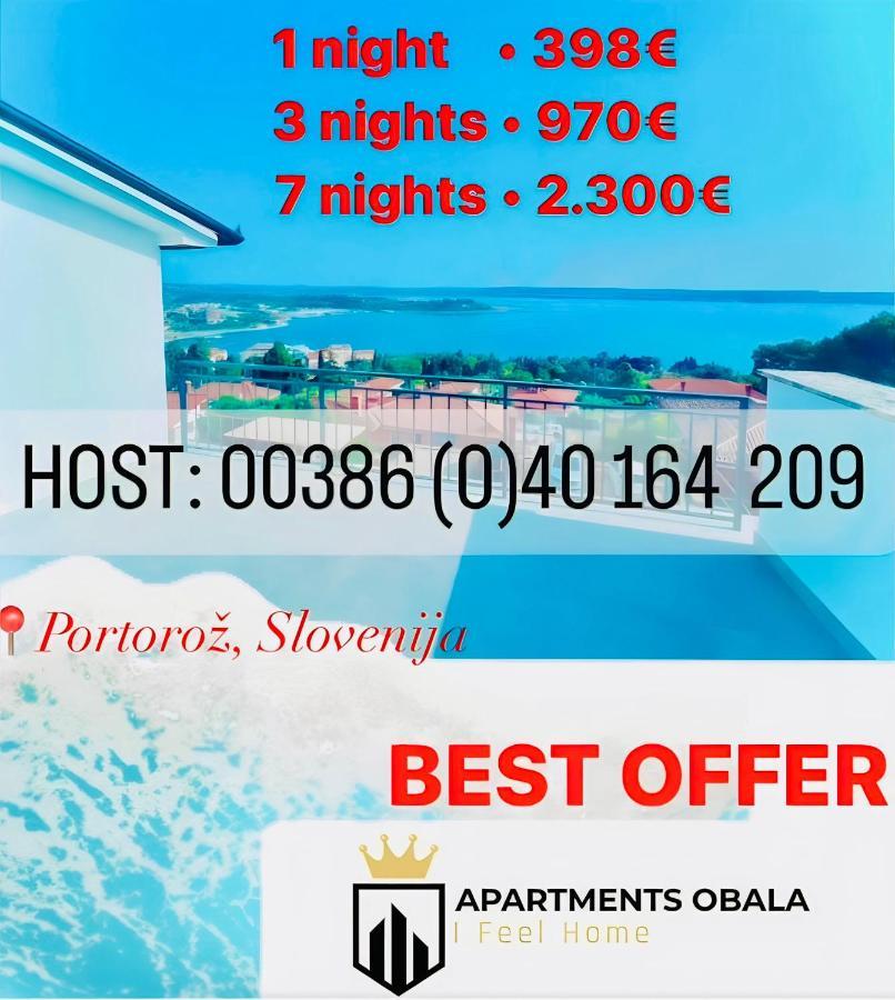 Apartma Порторож Экстерьер фото